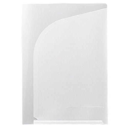 キングジム クリアホルダー 2ポケット 10枚入 A4タテ 乳白 793-10-M