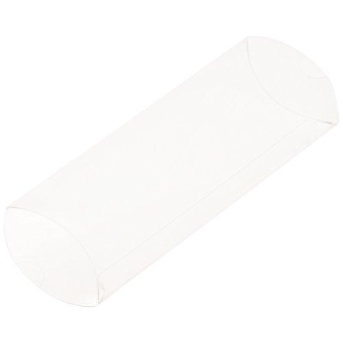 シモジマ ヘイコー 箱 クリスタルボックス ピロー型 AX-14 4.5x10x2.5cm 10枚 ...