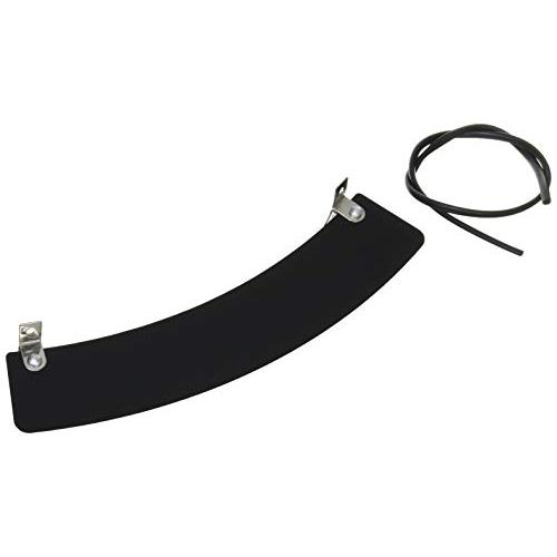 ポッシュ(POSH) バイク用品 フロントフェンダープレート ブラック ユニバーサル 010015-...