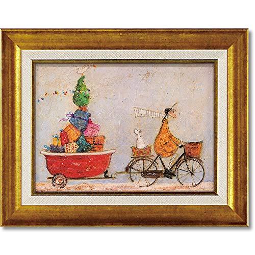 ユーパワー アートフレーム サム トフト 「バスタブいっぱいの元気」 ST-05841 W39.5×...