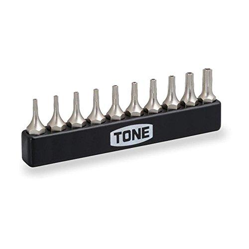 トネ(TONE) T型トルクスビットセット(いじり防止タイプ) BTTH10S ビット差込 内容10...
