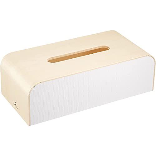 ヤマト工芸 COLOR-BOX ティッシュケース TISSUECASE 白色 YK05-108Wh