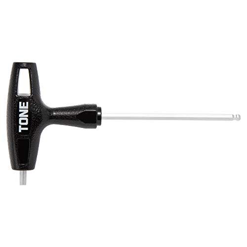 トネ(TONE) グリップボールポイントヘキサゴンレンチ TGBHW-04 ブラック 二面幅4mm