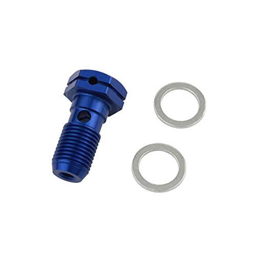 ポッシュ(POSH) バイク用品 バンジョーボルト アールズ ブルー 1.00S 550018