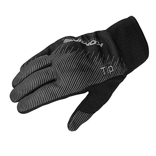コミネ バイク用 プロテクトライディングメッシュグローブ ブラック 2XL GK-233 1231 ...