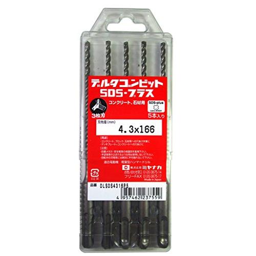 ミヤナガ デルタゴンSDS プラス DLSDS 43X16 5ホン