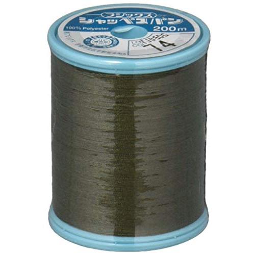 フジックス FUJIX シャッペスパン 普通地 用 ミシン糸 太さ 60番 200m巻 #74 グレ...