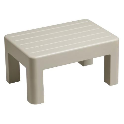 小原産業 プラスチック便利台 高さ22cm 中型タイプ ベージュ ST-509