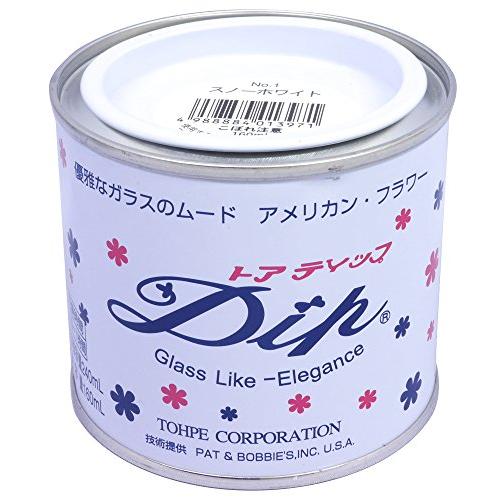 亀島商店 トウペ アメリカンフラワー ディップ液 トアディップ Col.1 スノーホワイト 160m...