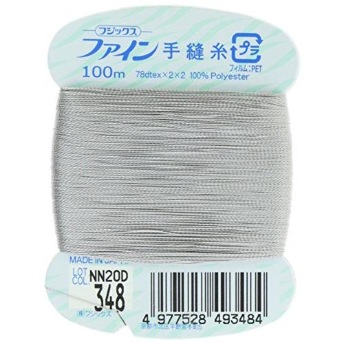 フジックス ファイン 手縫い糸 #40 100m col.348