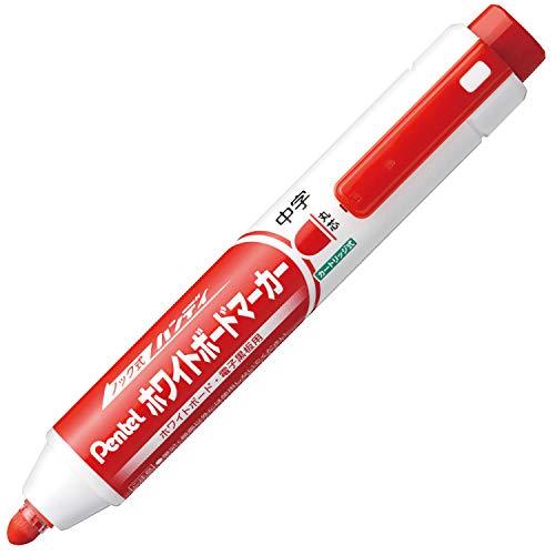 ぺんてる ホワイトボードマーカー ハンディ MWXN5M-B 10本セット 赤
