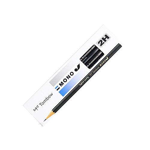 トンボ(Tombow) 鉛筆 MONO モノJ 2H 1ダース MONO-J2H