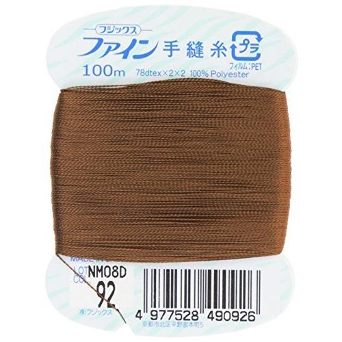 フジックス ファイン 手縫い糸 #40 100m col.92