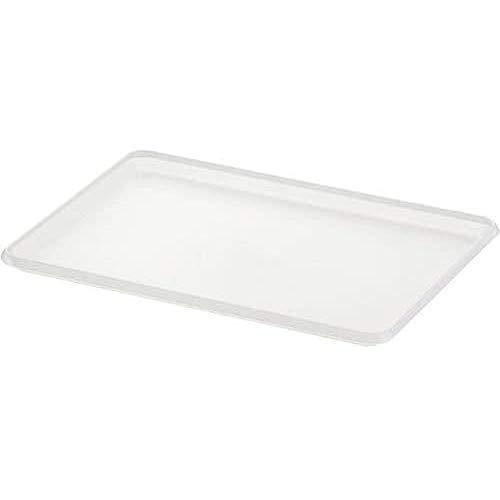 サンカ インボックス 収納ボックス プレート (フタ・トレイ用) Sサイズ クリア (幅26.5×奥...