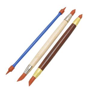 ヘラ3本セット 彫塑へら かきベラ 線描べら クレイツール 粘土細工 陶芸 工芸 彫像 彫塑 彫刻｜hapitize