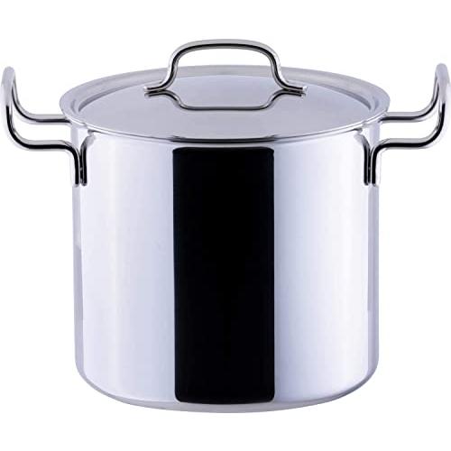 宮崎製作所 ジオ 両手鍋 深型 21cm 日本製 IH対応 オール熱源対応 1 GEO-21D