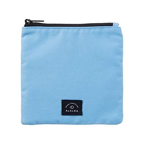 リヒトラブ ALCLEA マスク&amp;ポーチ スカイブルー A7930-14