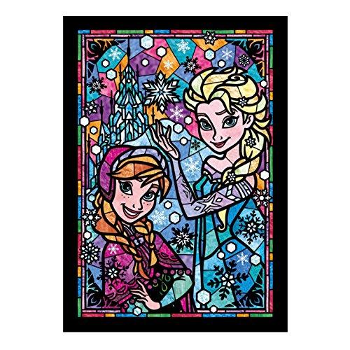 266ピース ジグソーパズル アナと雪の女王 アナ&amp;エルサ ステンドグラス ぎゅっとシリーズ ステン...