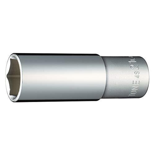 トネ(TONE) ディープソケット(6角) 4S-21L 差込角12.7mm(1/2) 二面幅21m...