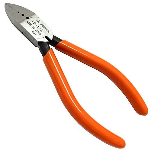 フジ矢(Fujiya) 皮むきニッパ(ワイヤーストリップ穴付) 125mm 10-125