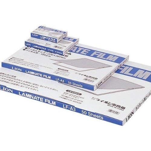 ライオン事務器 ラミネート フィルム 名刺 LF-NC 50枚
