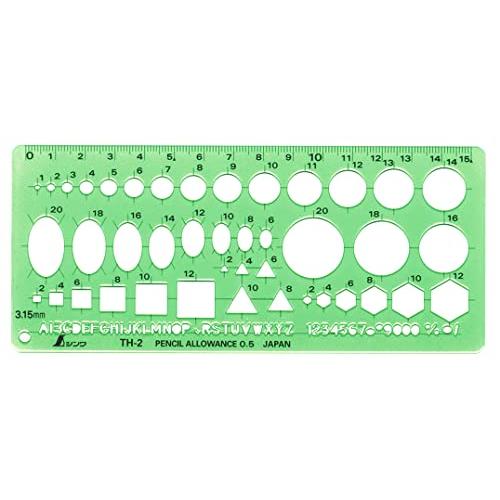 シンワ測定(Shinwa Sokutei) テンプレート 一般総合定規 66022