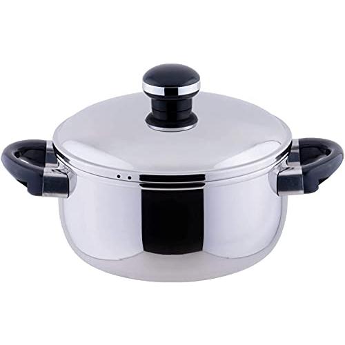 宮崎製作所(Miyazaki Seisakusho) オブジェ 両手鍋 22cm ソースポット 日本...