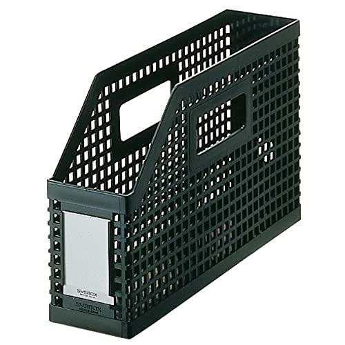 セキセイ シスボックス(ヨコ型) A4 黒 SBX-86