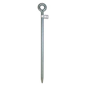 アイアイ ユニクロ 異形打込丸環 13X450mm 打ち込み 固定 張り金具 15ー219｜hapitize