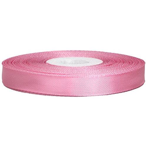 マミー商事 小白リボン 12mm幅 約28m巻 Col.3 ピンク