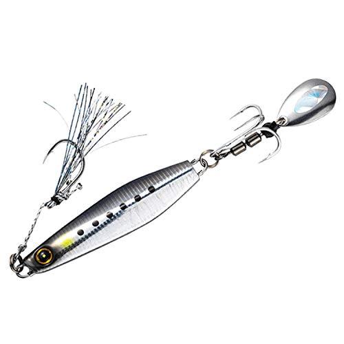 ハヤブサ(Hayabusa) メタルジグ FS417 ジャックアイ マキマキ 30g #1 ライブリ...