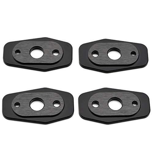 デイトナ(Daytona) バイク用 ウインカーベース スズキ用 取付穴径8mm アルミ製 4枚入り...