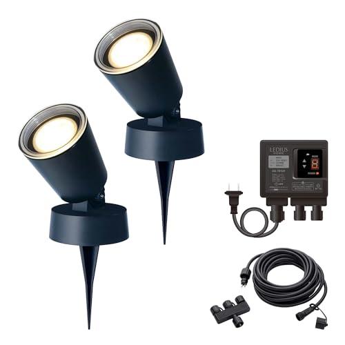 タカショー ガーデンライト ひかりノベーション 木のひかり 基本セット 2本 ブラック 屋外 間接照...