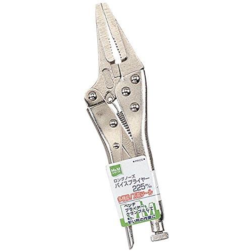 高儀 M&amp;M ロングノーズ バイスプライヤー 225mm