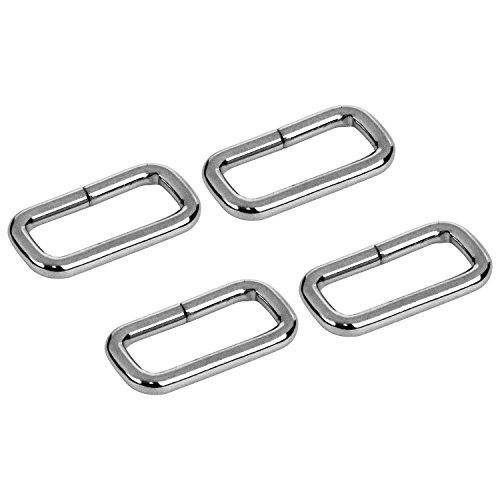 協進エル 附属金具 角カン 21mm 4コ入 ニッケル 1171011-01 71011-01