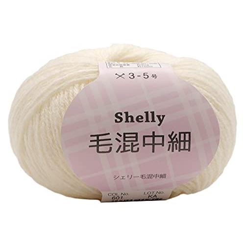 元廣(Motohiro) スキー 手編み毛糸 シェリー毛混中細(5玉セット) Col.601