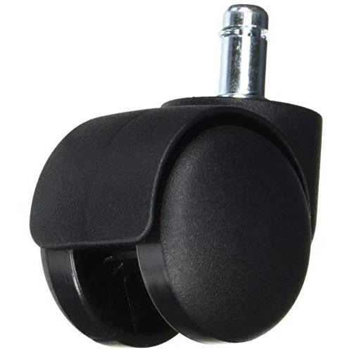 ナカバヤシ OAチェア用ナイロンキャスター ブラック CA-CN01BK