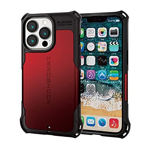 エレコム PM-A21CZERORD iPhone 13 Pro/ハイブリッドケース/ZEROSHO...