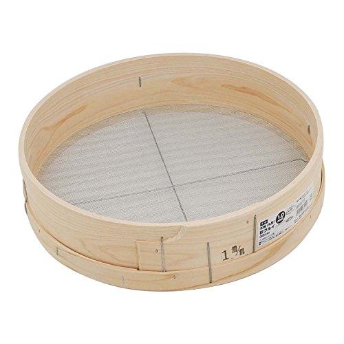 千吉 木製砂フルイ (丸型) 35cm 1.0mm目