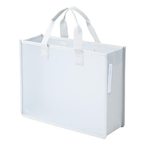 リヒトラブ ミーティング モバイル ストレージバッグ A4 フロストクリヤー SOERU A8800...