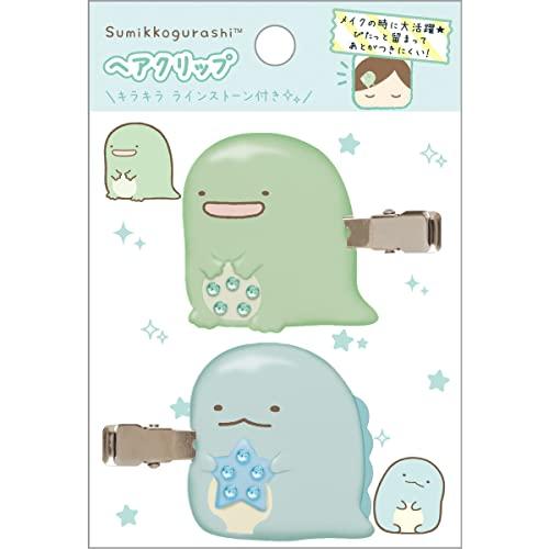 すみっコぐらし ヘアクリップ とかげ&amp;とかげ本物 FE34408