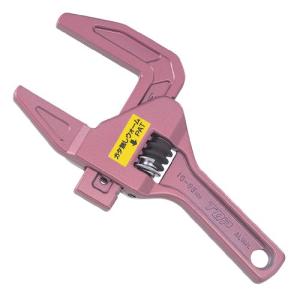 トップ工業 (TOP) ショートトラップレンチ たて型 アルミモーターレンチ 口開き16~68mm 水道 水栓 メッキ配管 TMWS-1668｜川西ストア