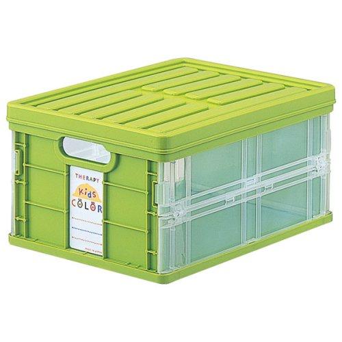 ナカバヤシ セラピーキッズカラー折畳コンテナミニ蓋付 CFC-TC-301KG