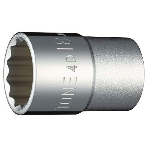 トネ(TONE) ソケット(12角) 4D-18 差込角12.7mm(1/2) 二面幅18mm