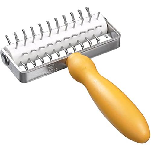 三能ジャパン ピケローラー パン生地 ピザ エア抜き 家庭用 業務用 パン屋 ベーカリー 19.8×...