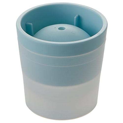 ライクイット (like-it) 製氷皿 アイスボールメーカー 約Ф7.5×高7.5cm ライトブル...