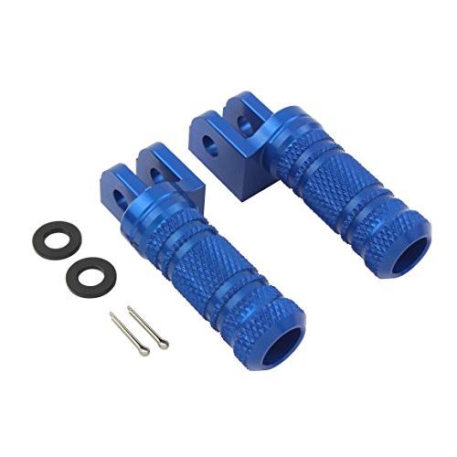 ポッシュ(POSH) バイク用品 アルミマシンドステップバー ブルー ホンダ/スズキ系 CB1300...