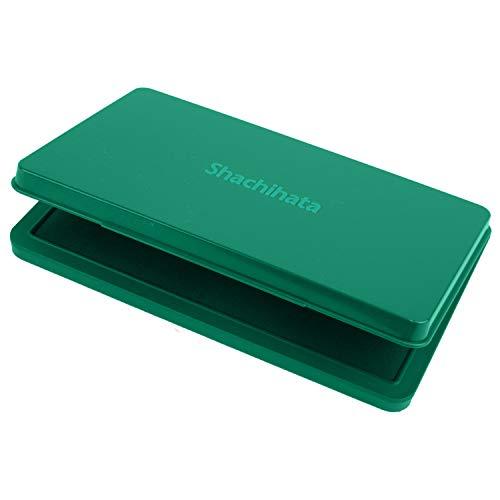シヤチハタ スタンプ台 HGN-4-G 特大形 緑