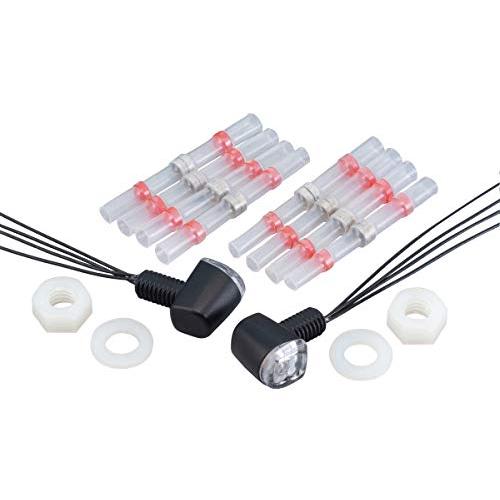 キジマ(Kijima) バイクパーツ LEDコンビランプ Nanoタイプ ブラックボディー/クリアレ...