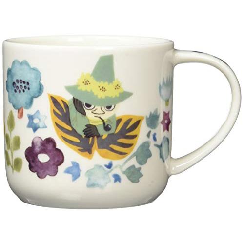 山加商店 MOOMIN ( ムーミン ) 「 ハーバリウム 」 マグカップ スナフキン柄 ホワイト ...